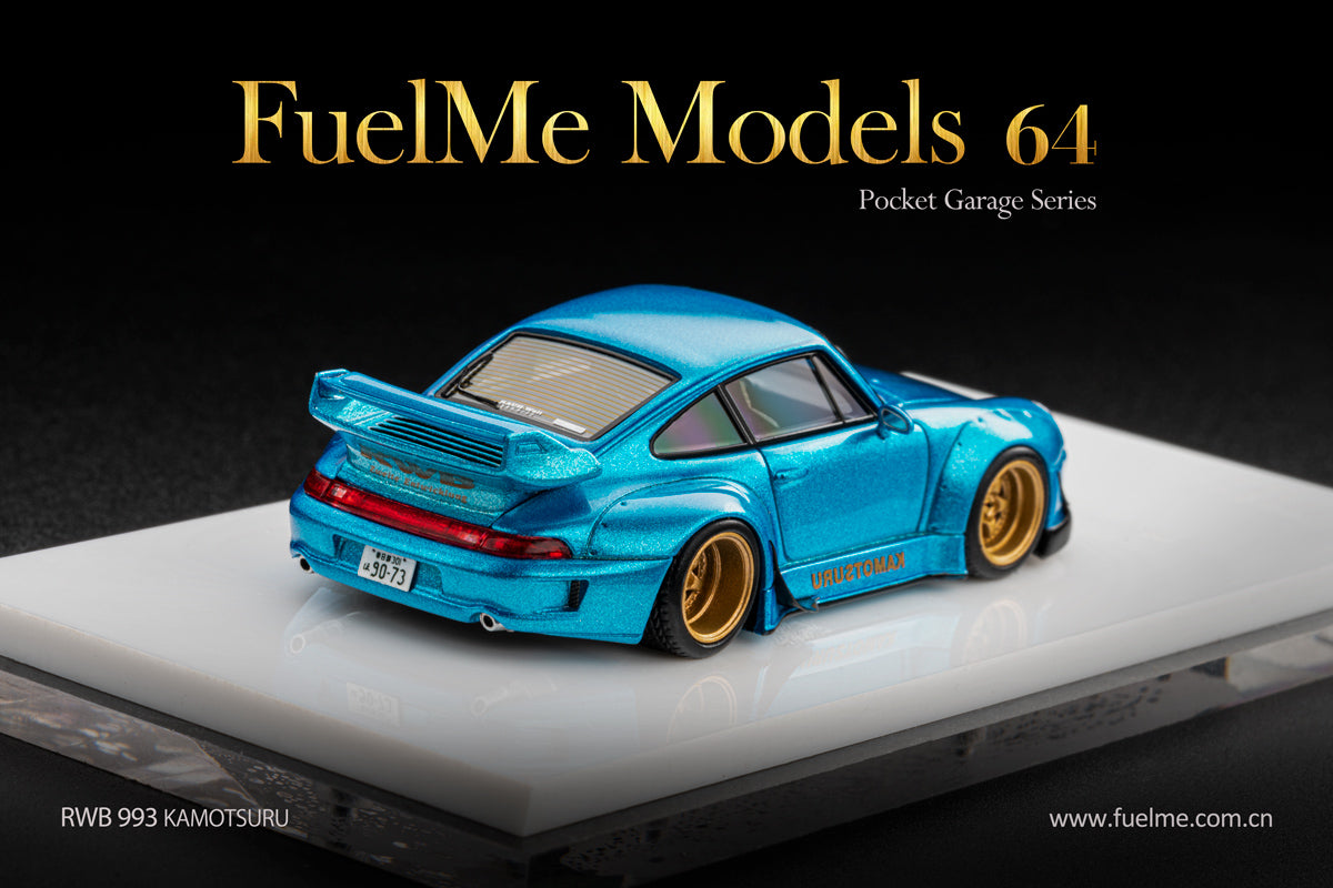 FuelMe Model 1/64 Porsche RWB 993 Kamotsuru