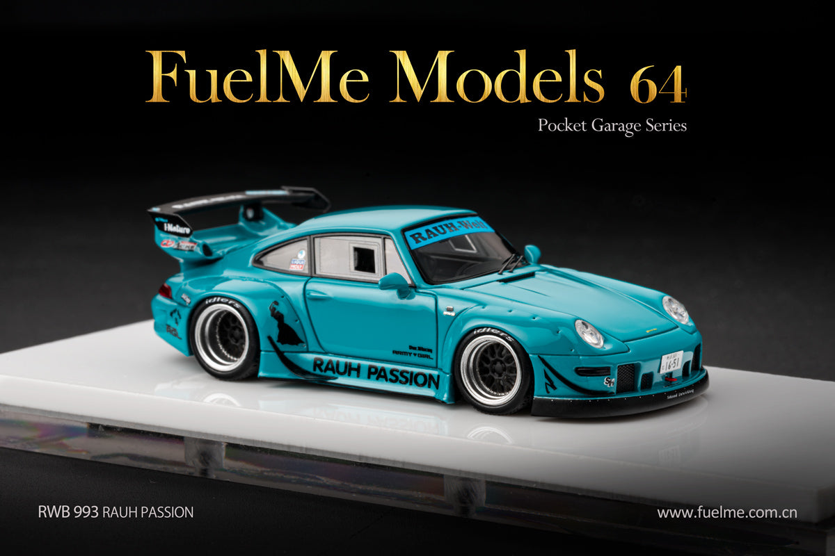 FuelMe Model 1/64 Porsche RWB 993 Rauh Passion