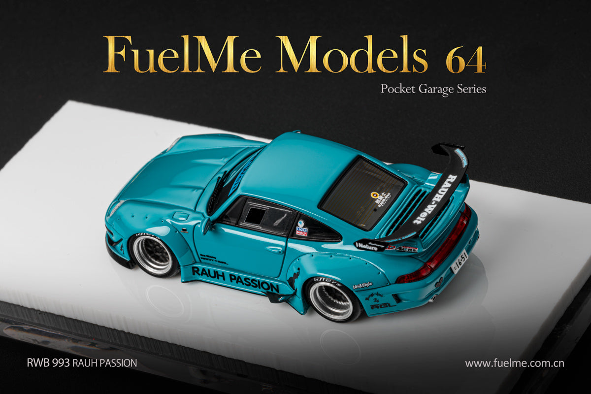 FuelMe Model 1/64 Porsche RWB 993 Rauh Passion