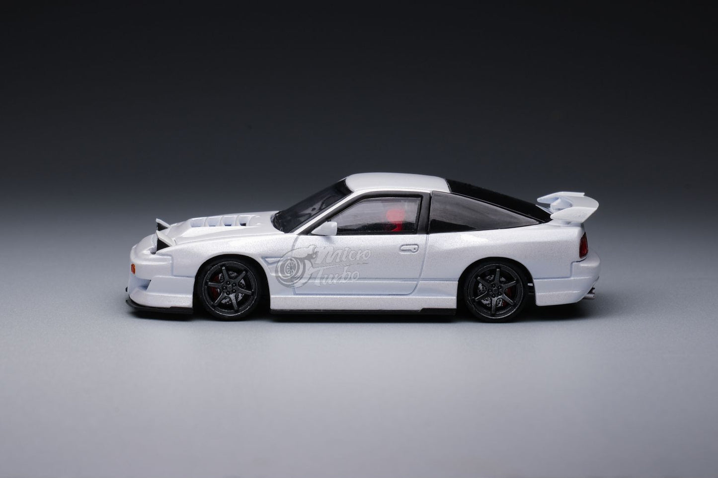 Micro Turbo 1/64 Nissan 180SX Spirit Rei "Miyabi" in White