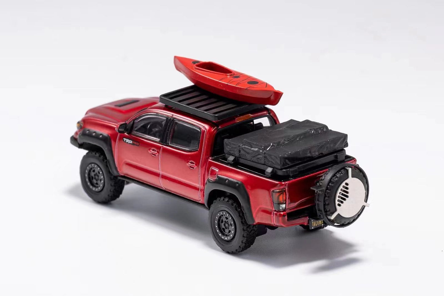 GCD 1/64 Toyota Tacoma TRD PRO Overland in Burgundy