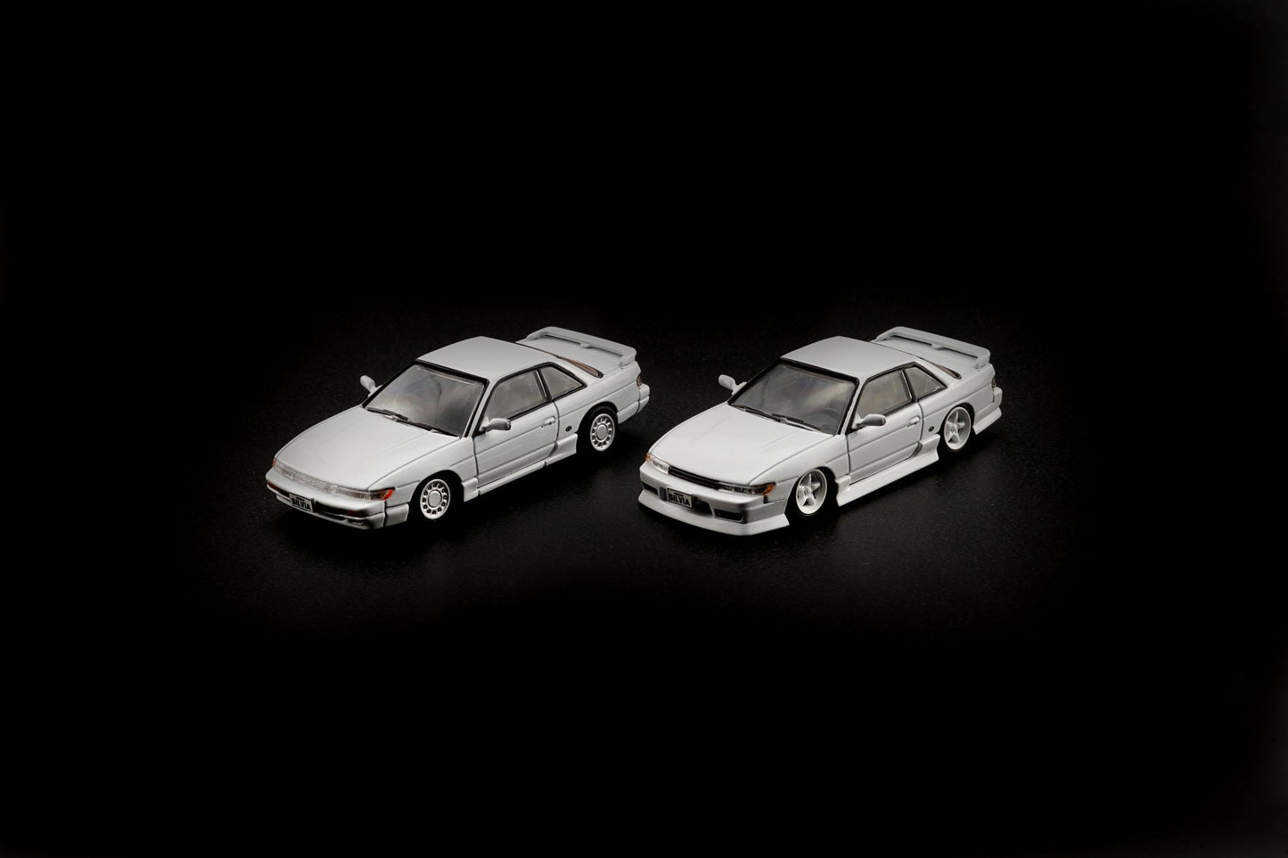 BM Creations 1/64 Nissan Silvia S13 in White