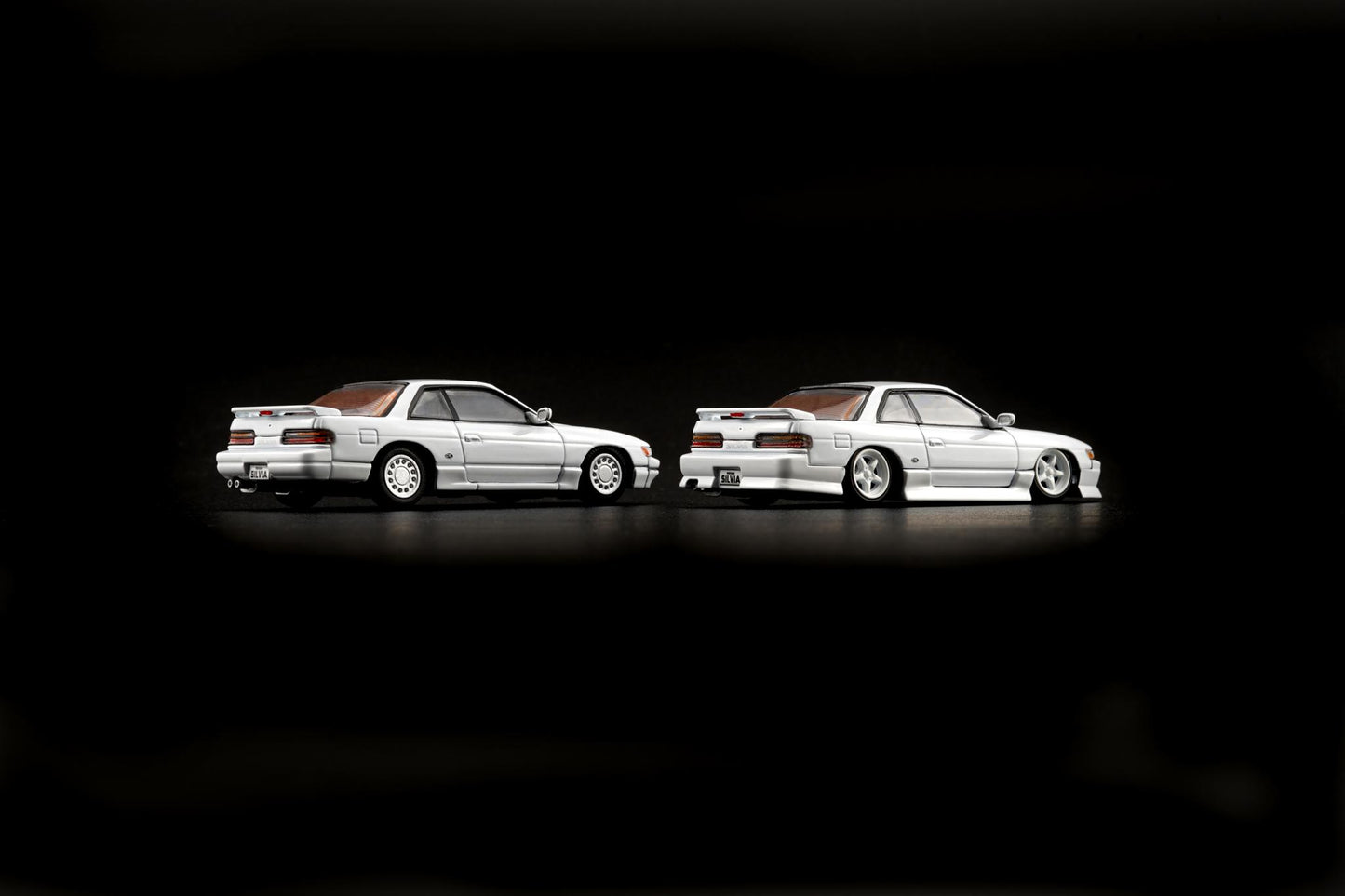 BM Creations 1/64 Nissan Silvia S13 in White