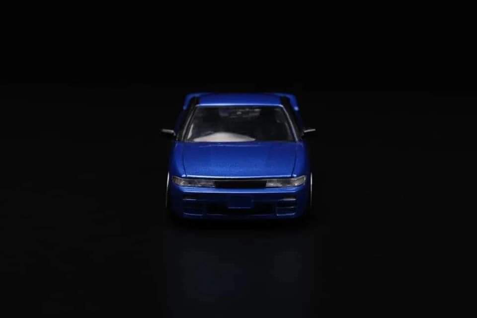Peako Model 1/64 Nissan Sileighty RPS13 in Blue