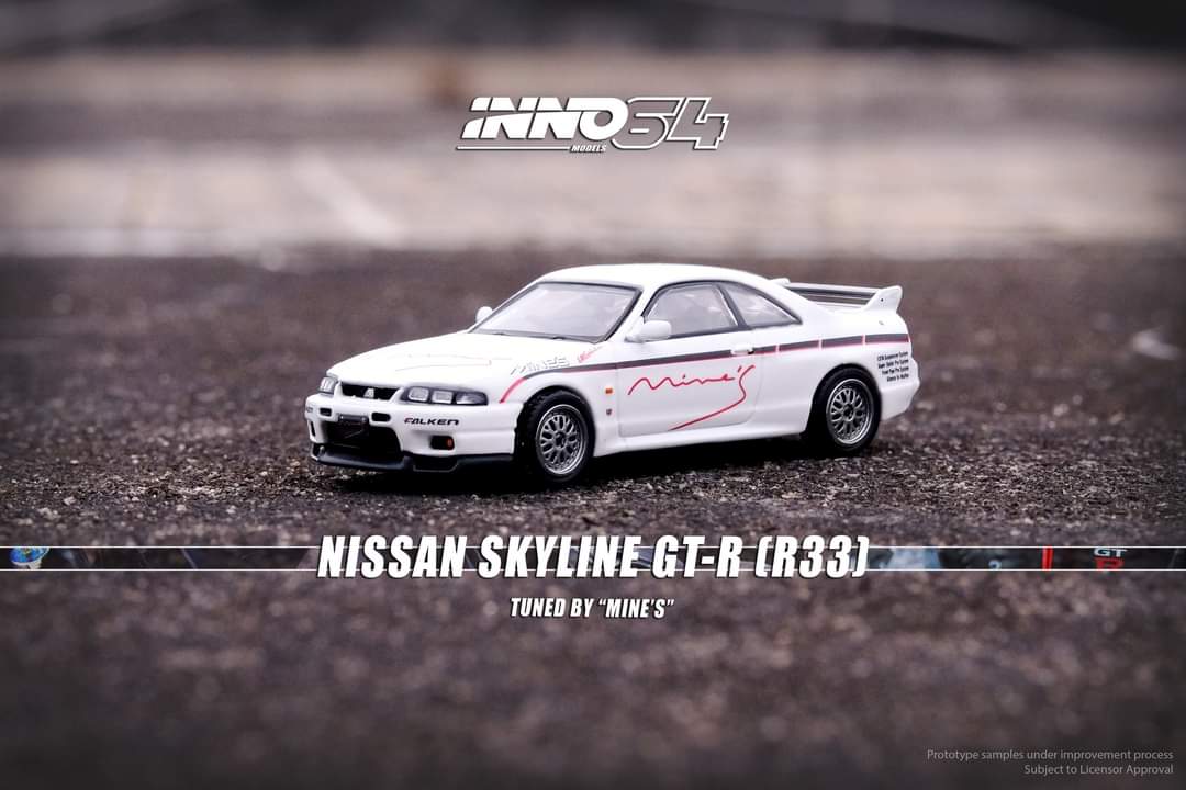 Inno64 Nissan Skyline GT-R (R33) Tuned by Mine's
