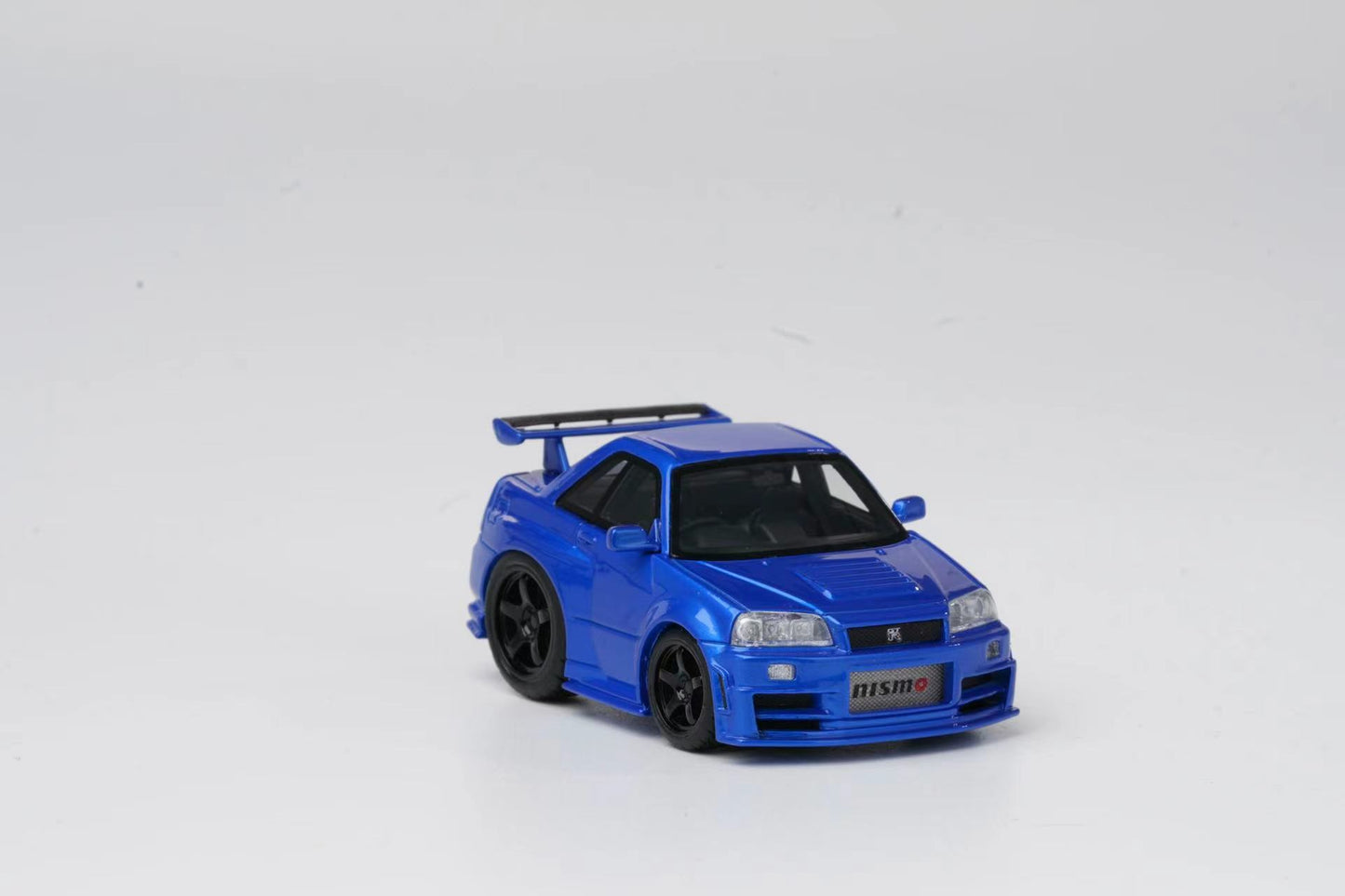 Error 404 Model x Era Q 1/64 Nissan Skyline GT-R (R34) Z-Tune in Bayside Blue