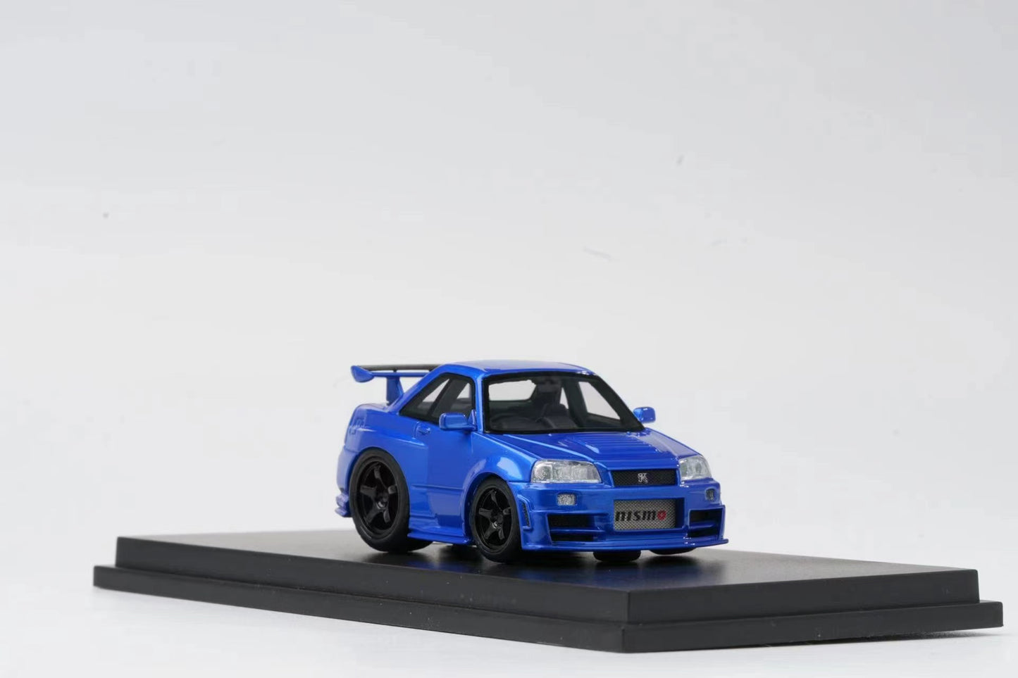 Error 404 Model x Era Q 1/64 Nissan Skyline GT-R (R34) Z-Tune in Bayside Blue