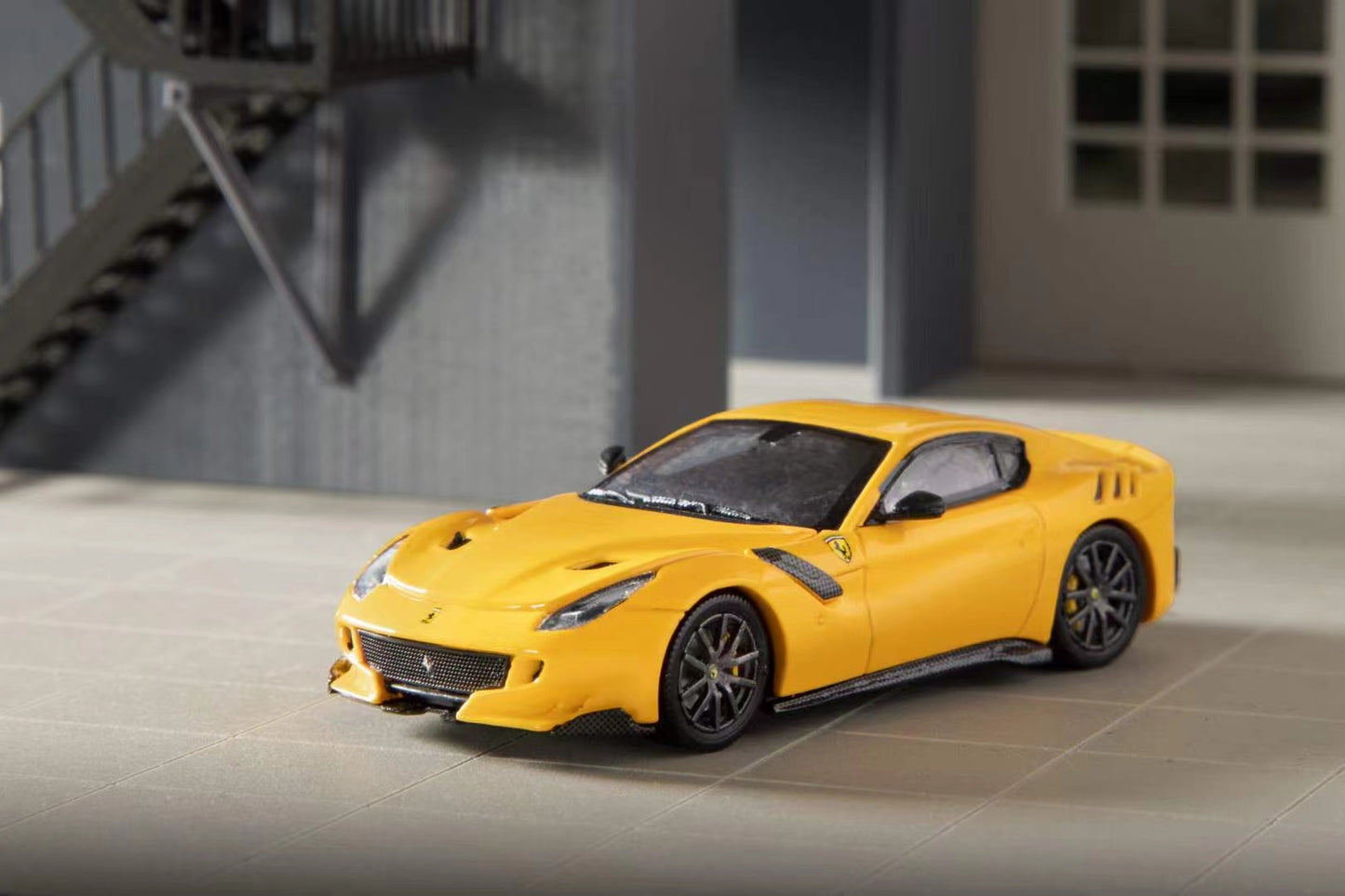 Stance Hunters 1/64 Ferrari F12 in Yellow