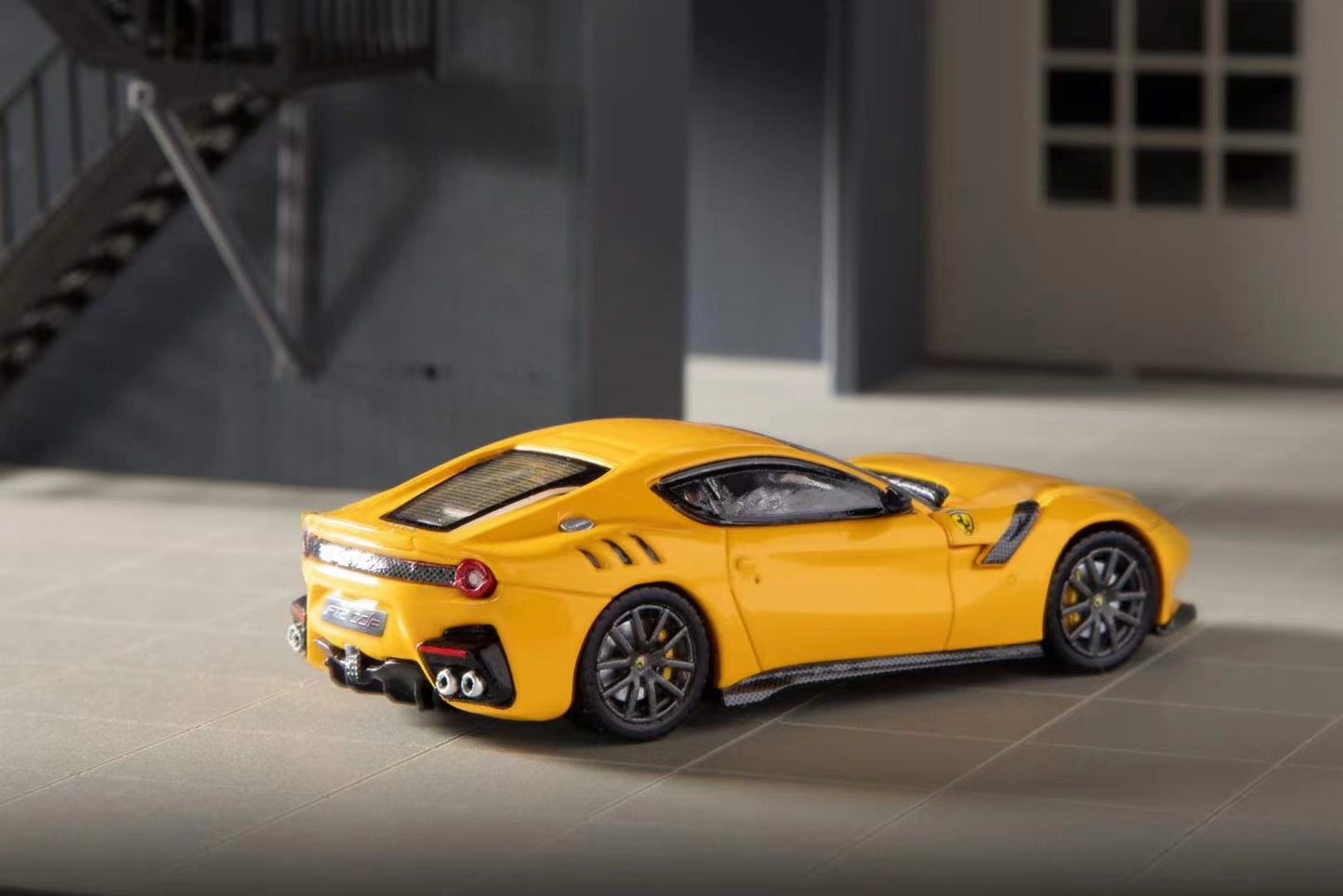 Stance Hunters 1/64 Ferrari F12 in Yellow