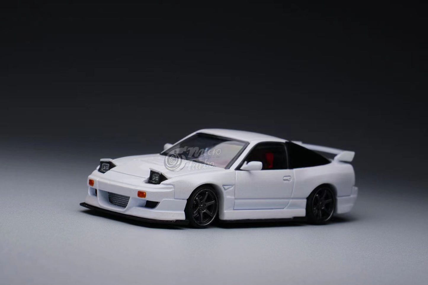 Micro Turbo 1/64 Nissan 180SX Spirit Rei "Miyabi" in White