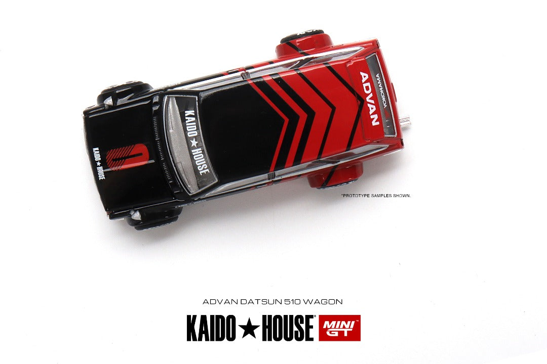 Mini GT x Kaido House Datsun 510 Wagon Advan KHMG033