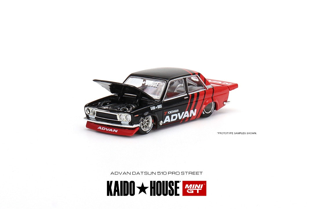Mini GT x Kaido House Datsun 510 Pro Street Advan KHMG032