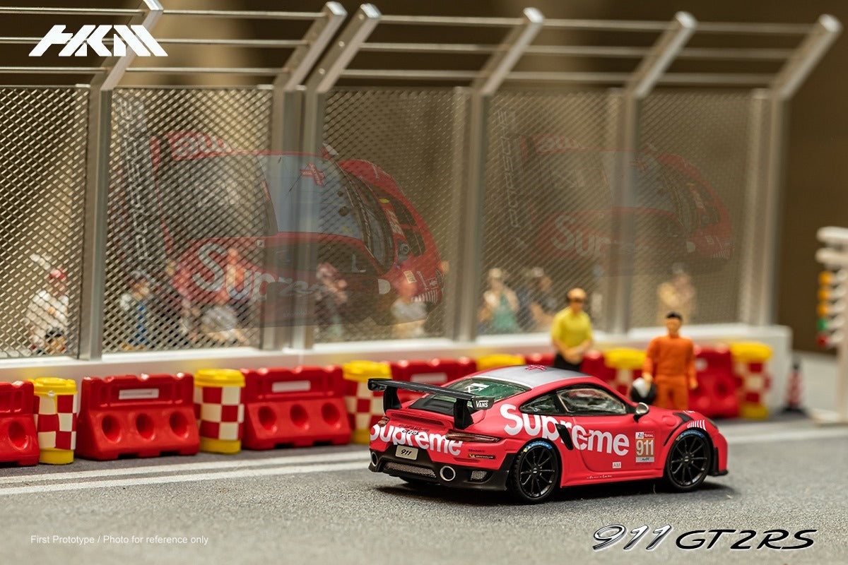 HKM Model 1/64 Porsche 911 (991) GT2 RS "Supreme" Red