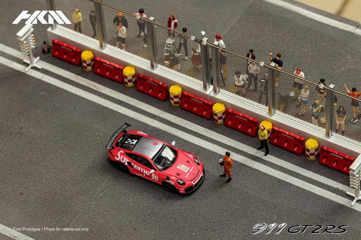 HKM Model 1/64 Porsche 911 (991) GT2 RS "Supreme" Red