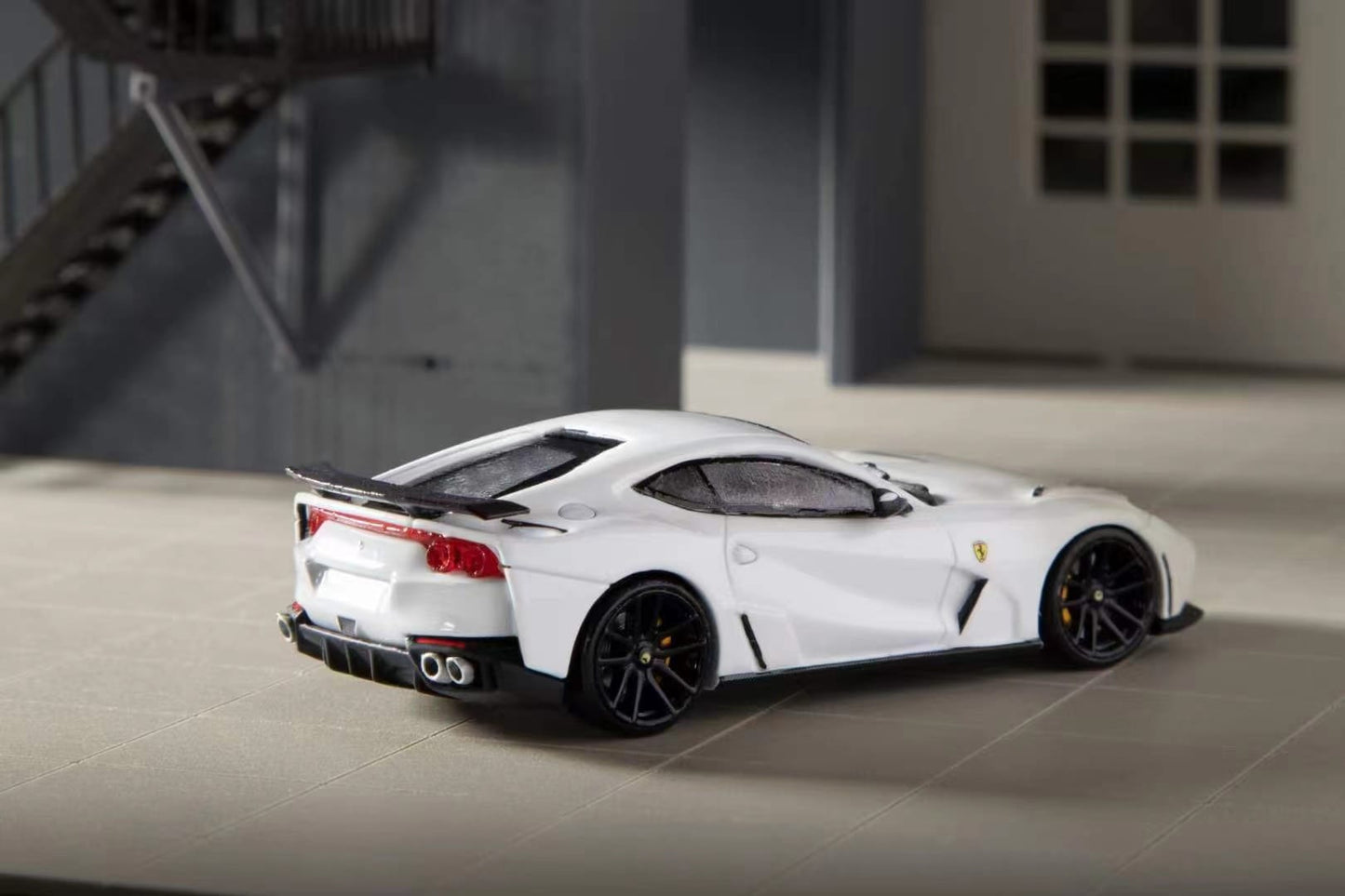 Stance Hunters 1/64 Ferrari 812 Novitec N-Largo in White