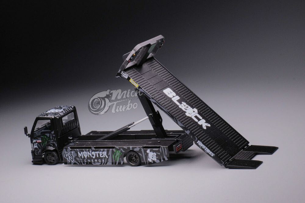 Micro Turbo 1/64 "Ken Block Monster Energy" Tribute Flat Bed