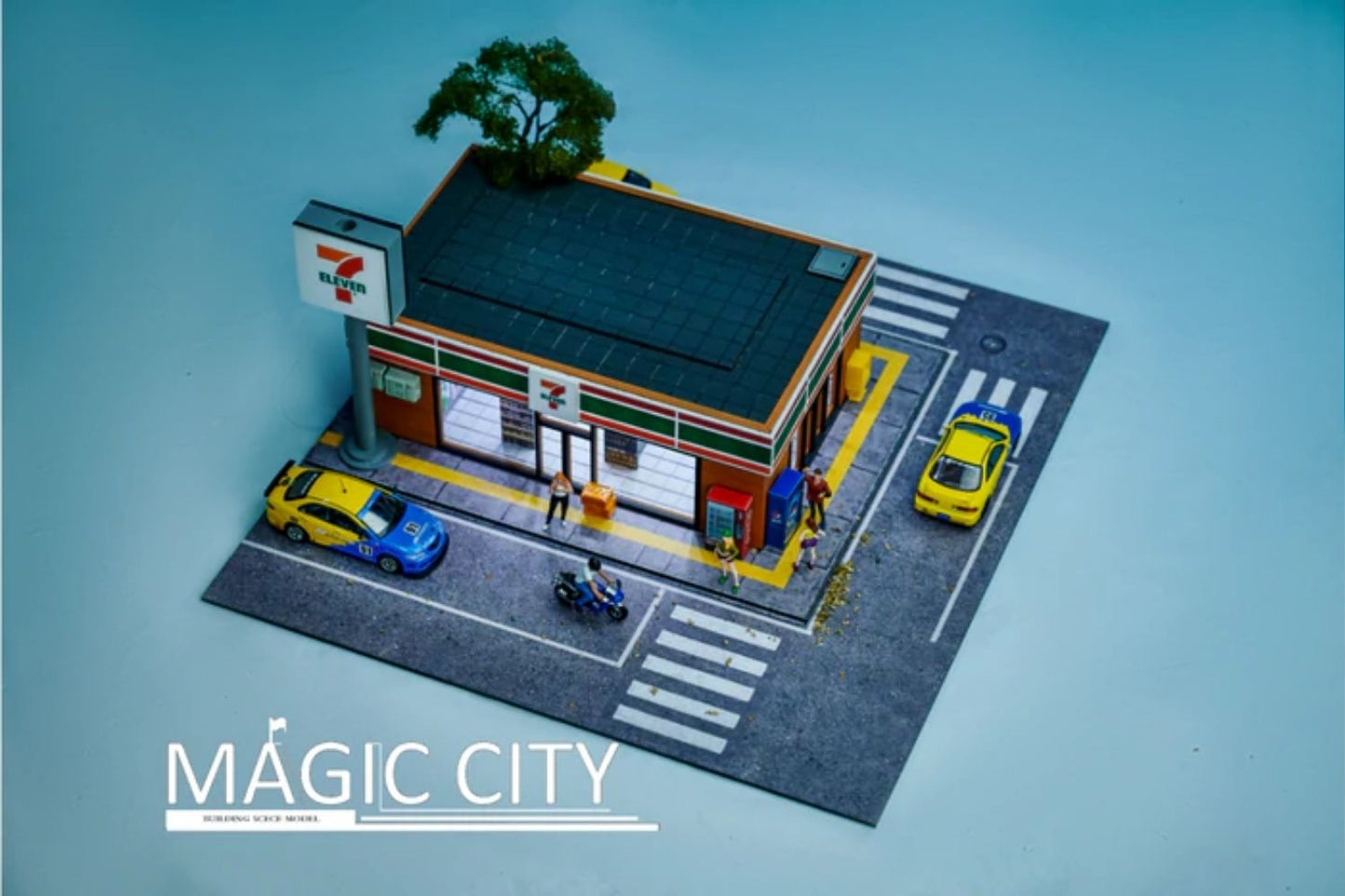 Magic City 1/64 Scale Japan 7-Eleven Store