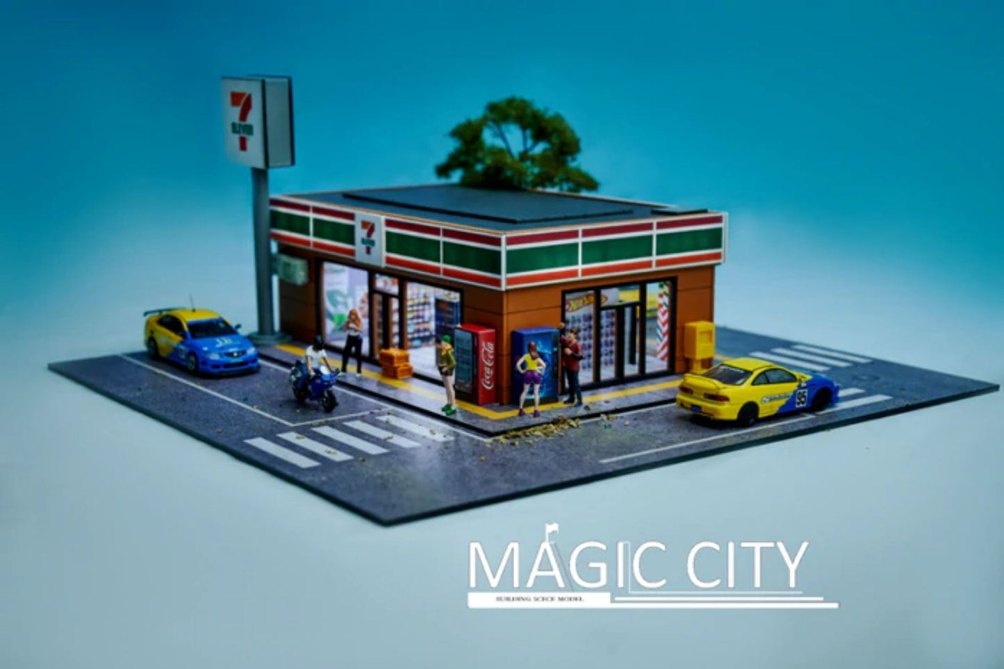 Magic City 1/64 Scale Japan 7-Eleven Store