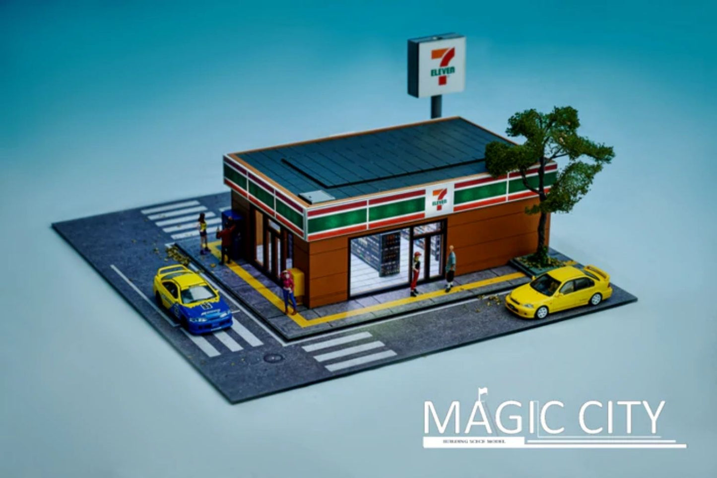 Magic City 1/64 Scale Japan 7-Eleven Store