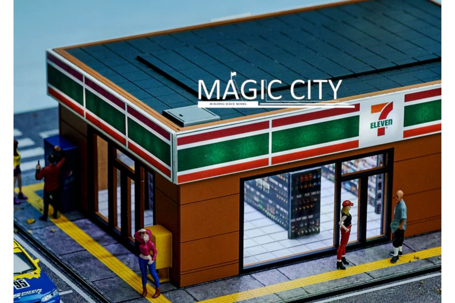 Magic City 1/64 Scale Japan 7-Eleven Store