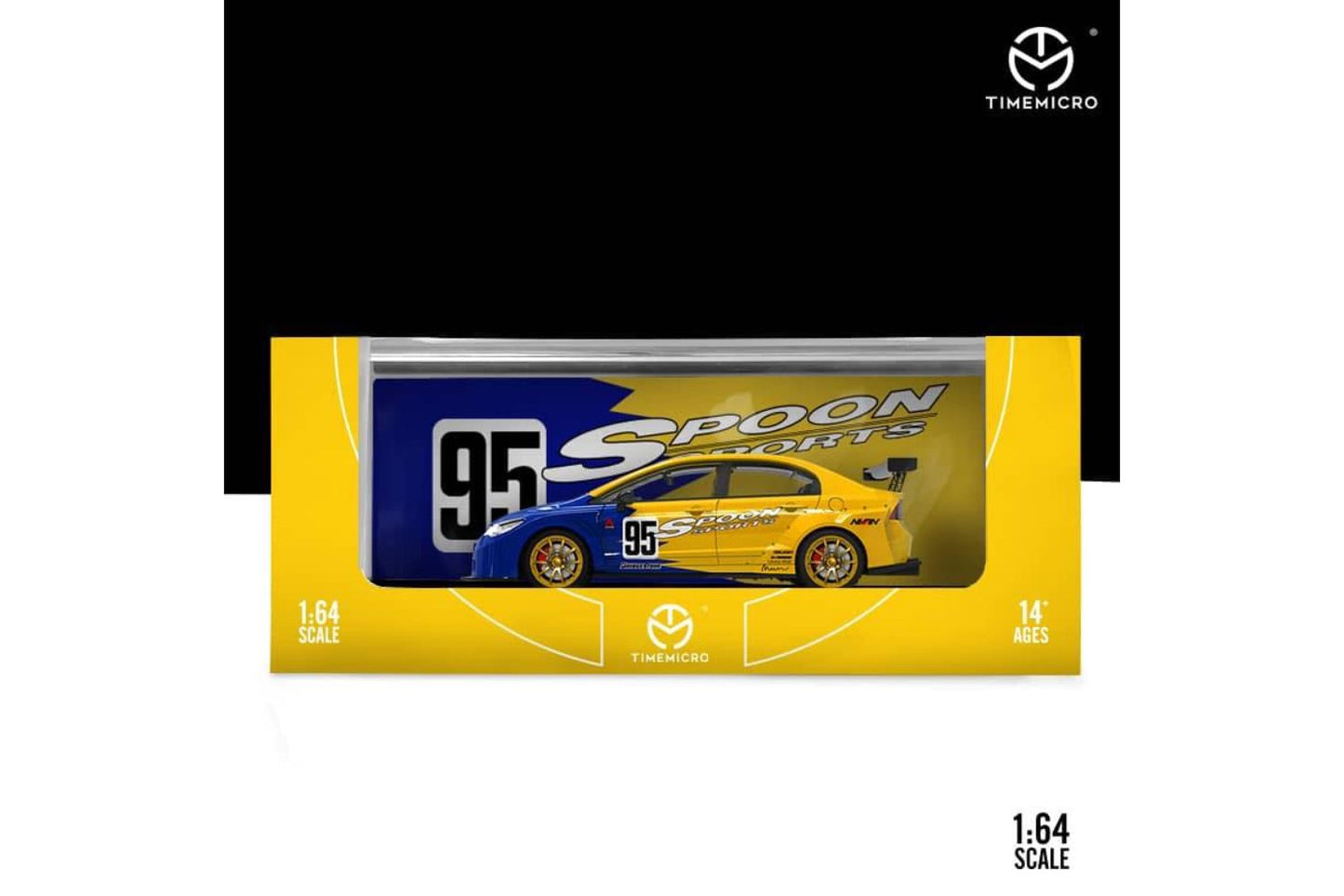 Time Micro 1/64 Honda Civic (FD2) Widebody ′′Spoon Sports′′