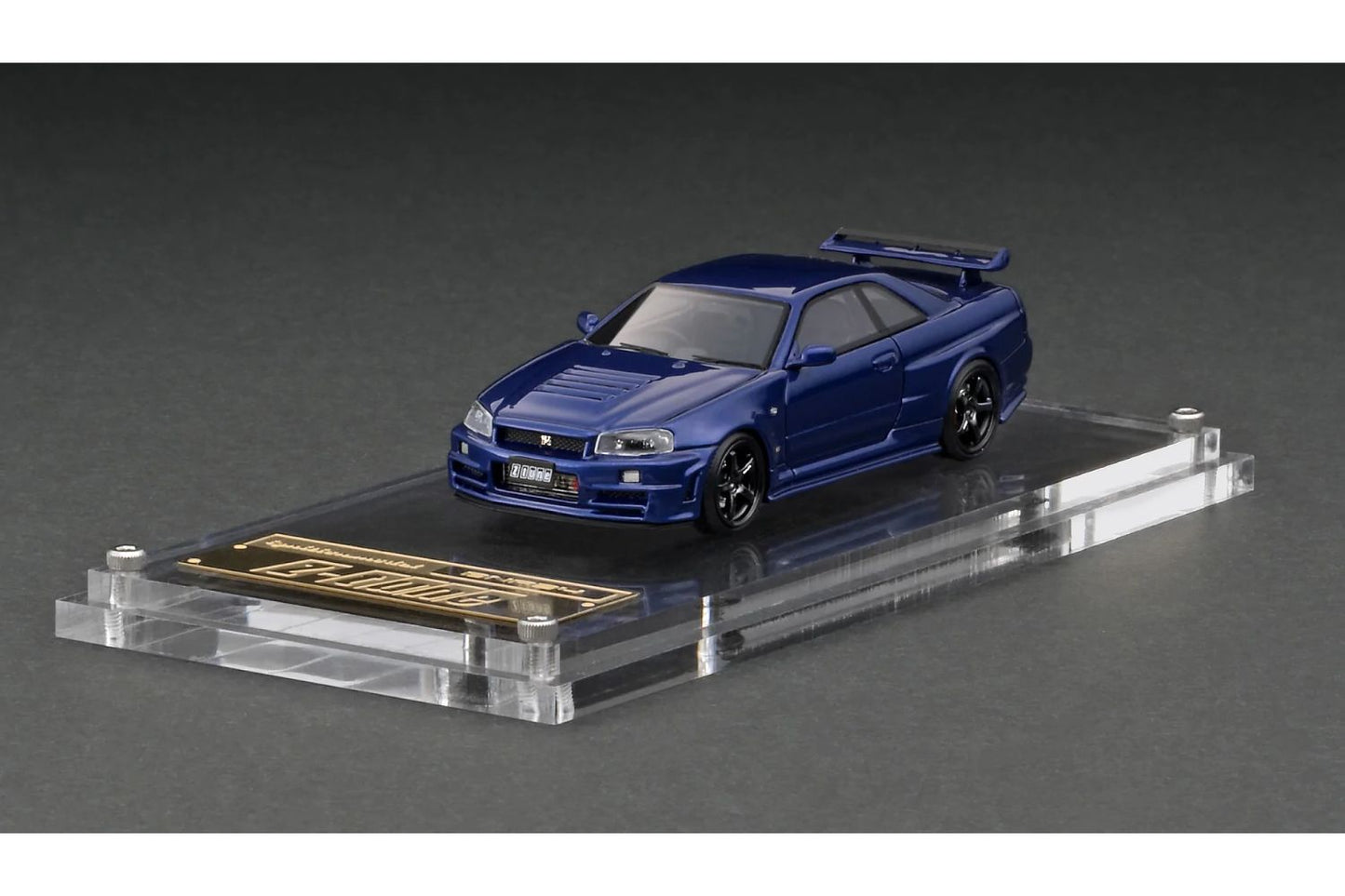 Ignition Model 1/64 Nismo Nissan Skyline GT-R (R34) Z-tune in Bayside Blue