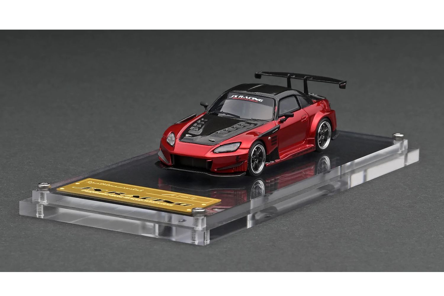 Ignition Model 1/64 J's Racing Honda S2000 (AP1) in Red Metallic