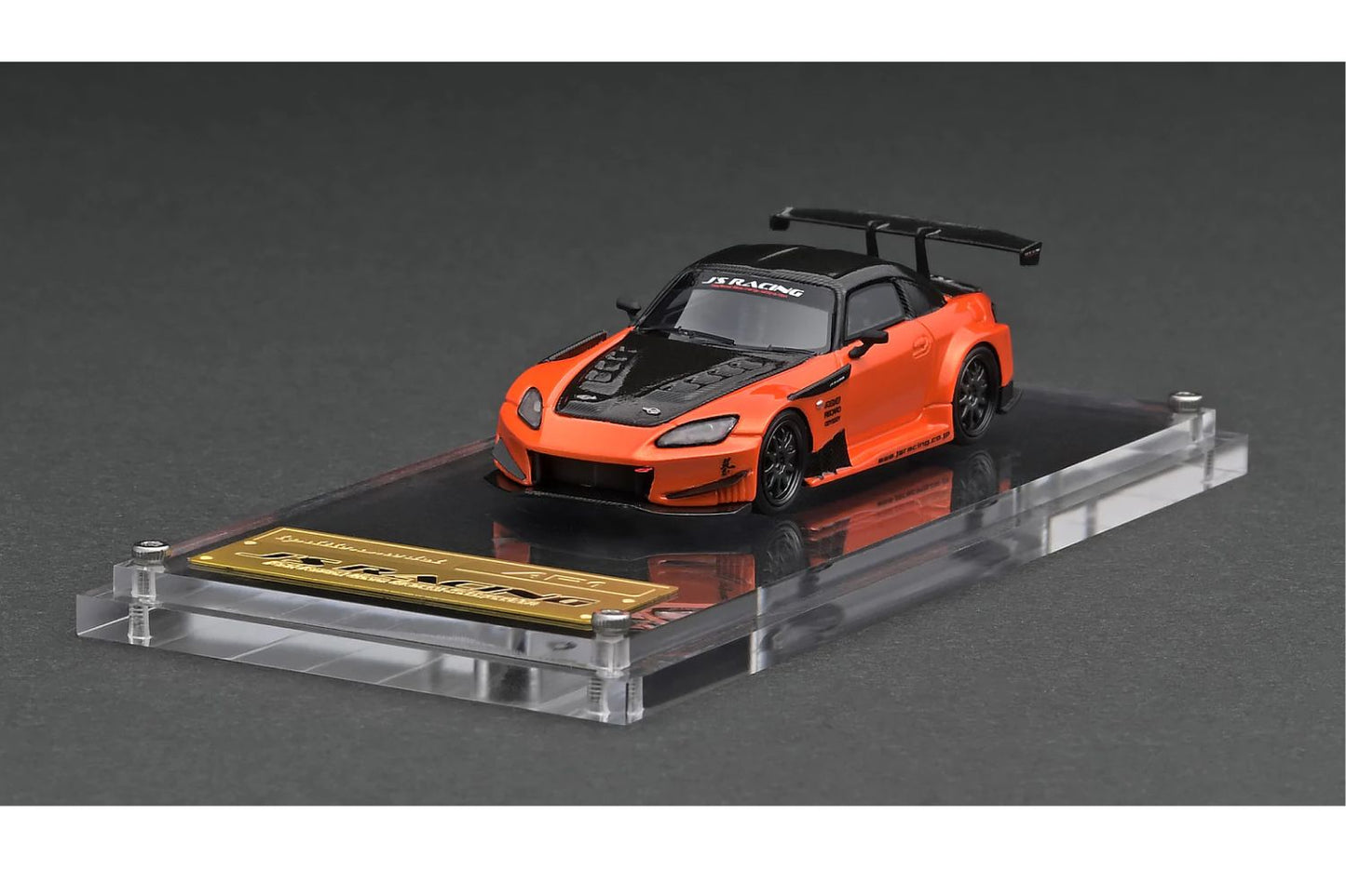 Ignition Model 1/64 J's Racing Honda S2000 (AP1) in Orange Metallic
