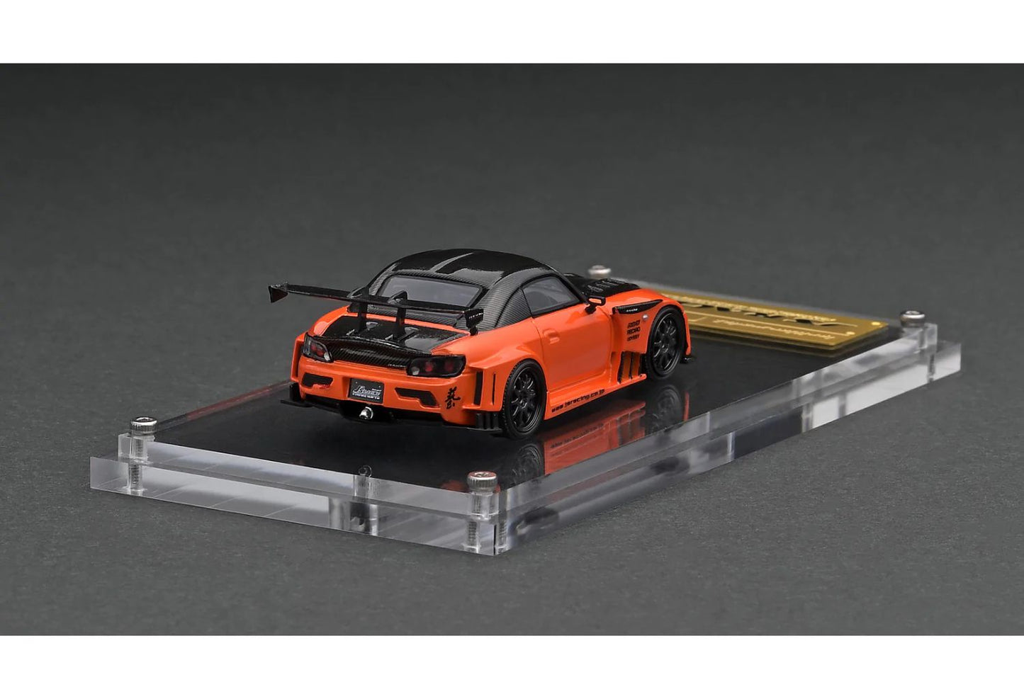 Ignition Model 1/64 J's Racing Honda S2000 (AP1) in Orange Metallic