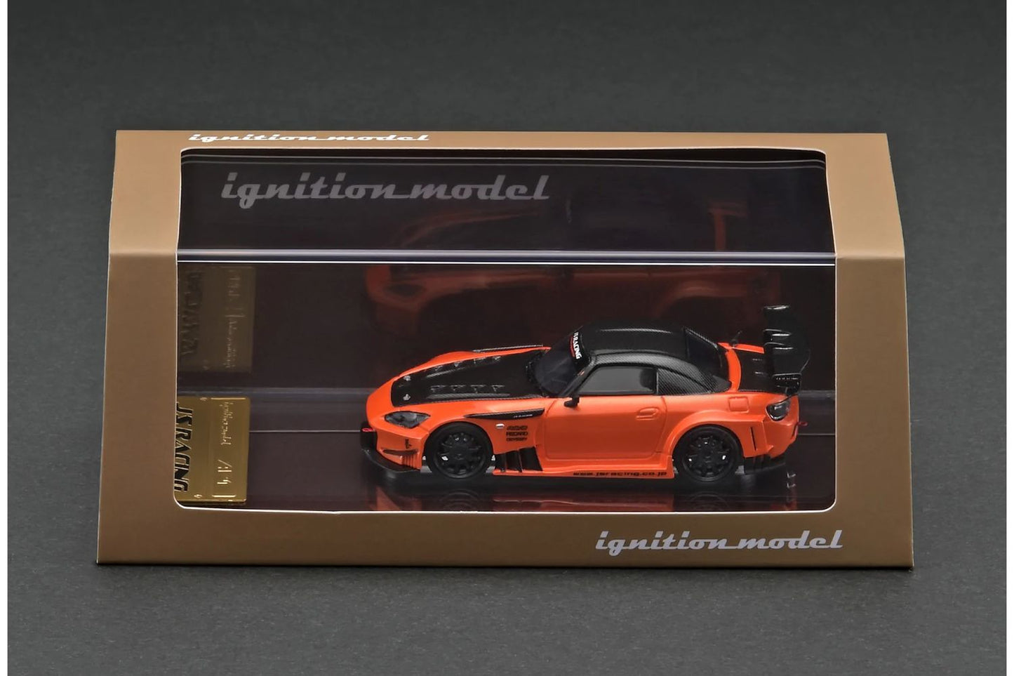 Ignition Model 1/64 J's Racing Honda S2000 (AP1) in Orange Metallic