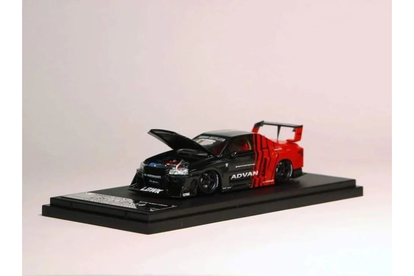 Street Weapon 1/64 Advan Liberty Walk Nissan Skyline ER34 Super Silhouette