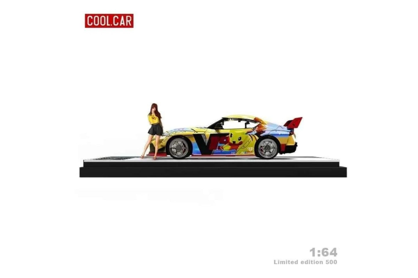 Cool Car 1/64 Toyota Supra (A90) LBWK "Pokemon"