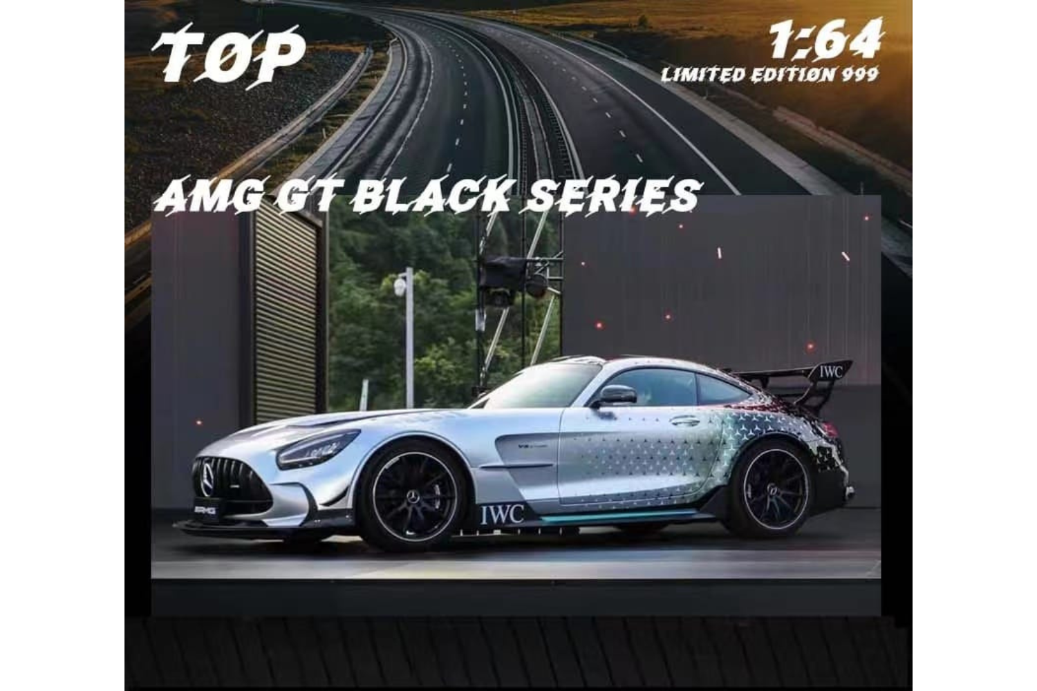 Mercedes-Benz AMG GT Black Series - Model car collection - GT SPIRIT