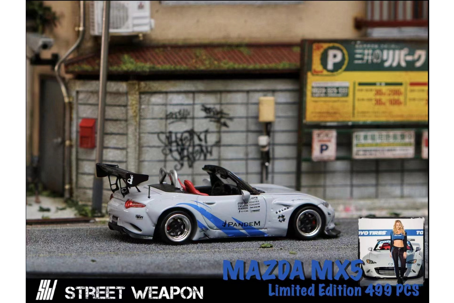 Street Weapons 1/64 Rocket Bunny Mazda MX-5