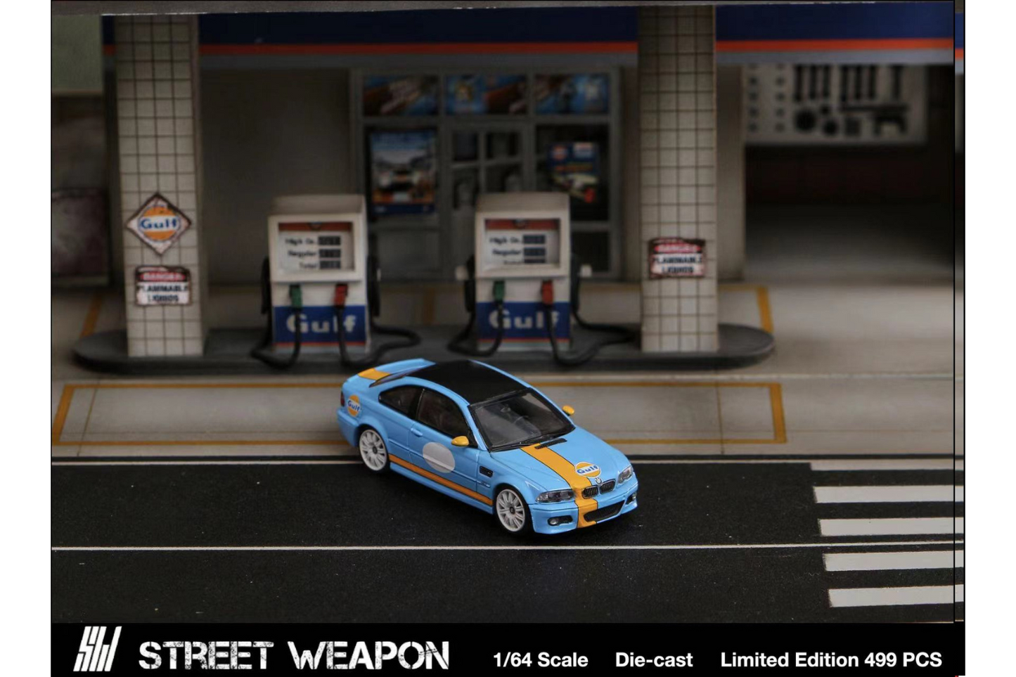 Street Weapon 1/64 BMW M3 (E46) Coupe in Gulf Livery