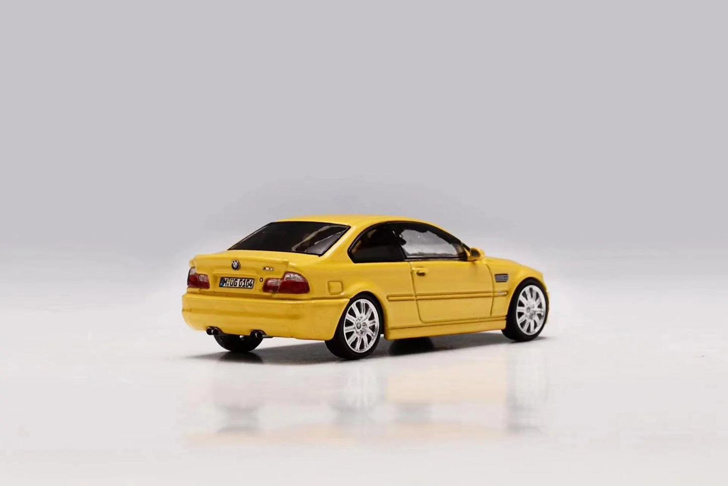 Stance Hunter x Street Weapon 1/64 BMW M3 (E46) Coupe in Dakar Yellow