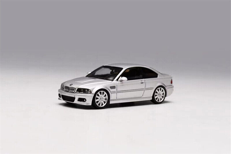 Stance Hunter x Street Weapon 1/64 BMW M3 (E46) Coupe in Silver