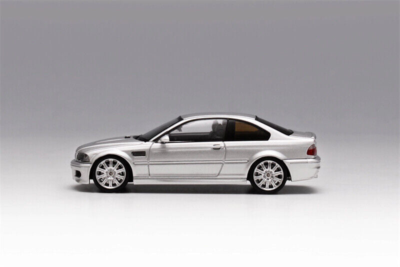 Stance Hunter x Street Weapon 1/64 BMW M3 (E46) Coupe in Silver