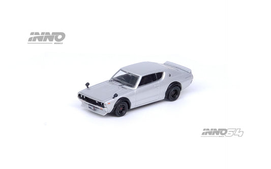 Inno64 1/64 Nissan Skyline 2000GT-R (KPGC110) in Silver