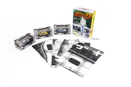 Kyosho 1/64 Initial D Comic Edition 3 Car Collectors Set