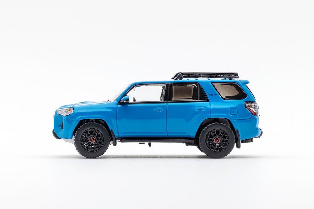 GCD 1/64 Toyota 4Runner TRD Pro in Blue with Kayak