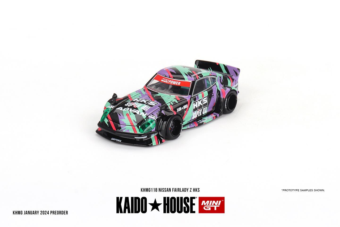 Mini GT x Kaido House Nissan Fairlazy Z HKS