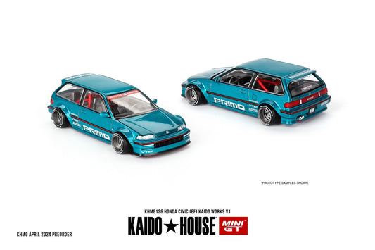 Mini GT x Kaido House Honda Civic (EF) Kaido Works V1