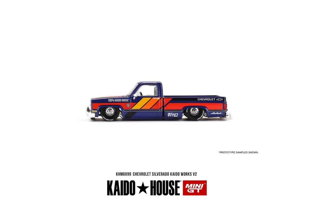 Mini GT x Kaido House 1983 Chevy Silverado Kaido Works V2