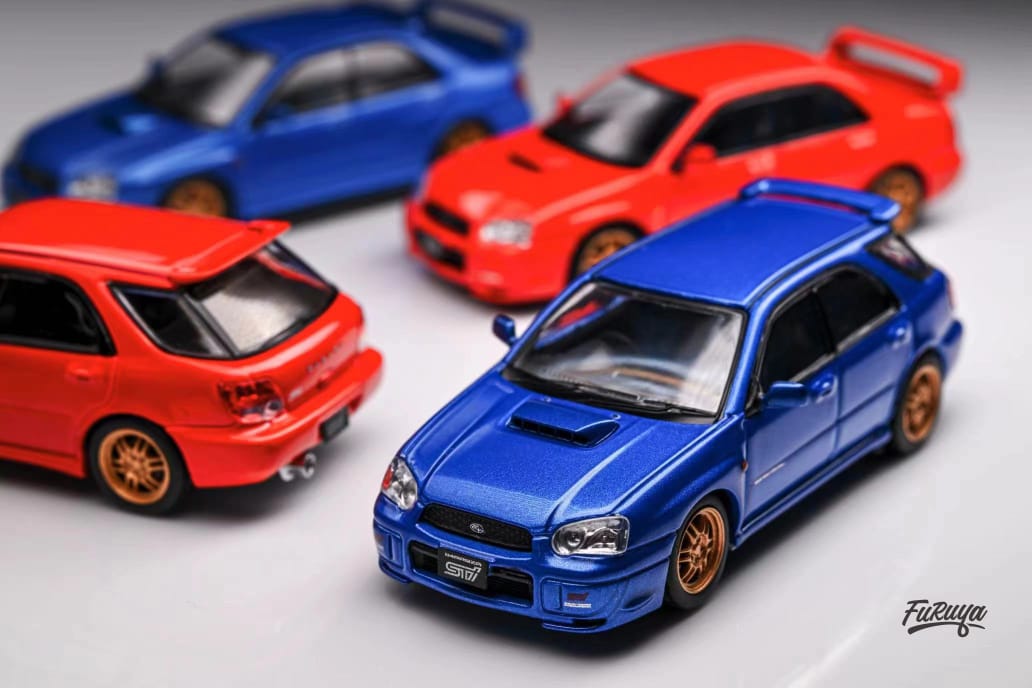 Furuya 1/64 Subaru Impreza WRX STI (Blob Eye) 8th Gen