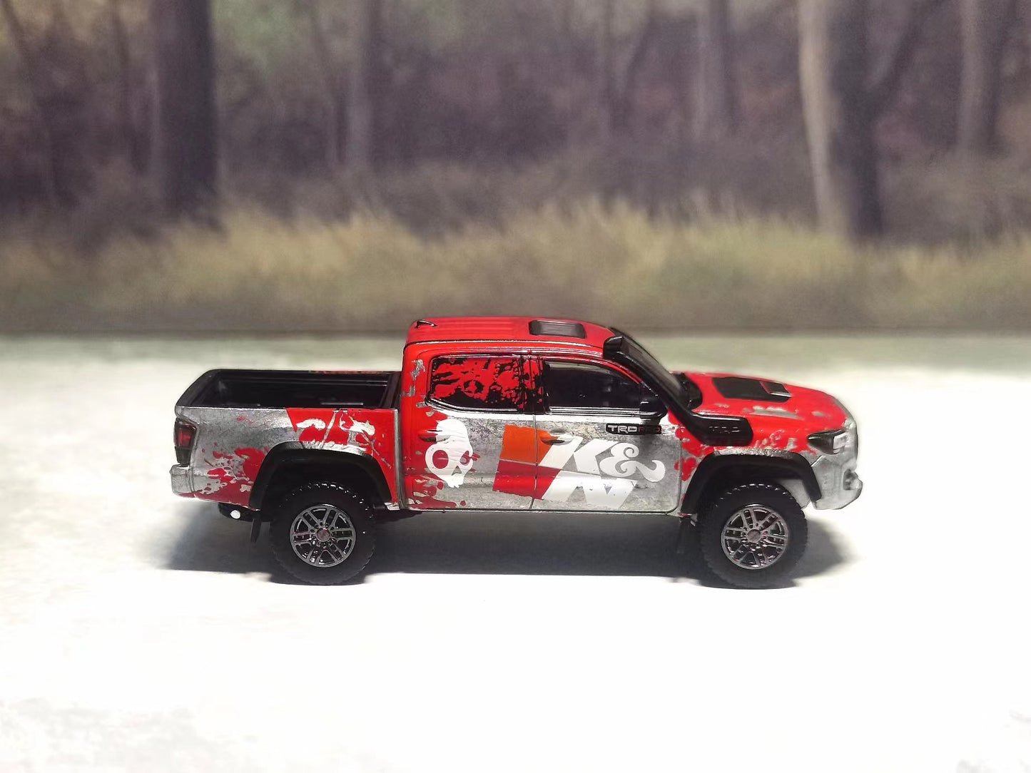 GCD 1/64 Toyota Tacoma TRD Pro in K&N Livery *Chase Raw*