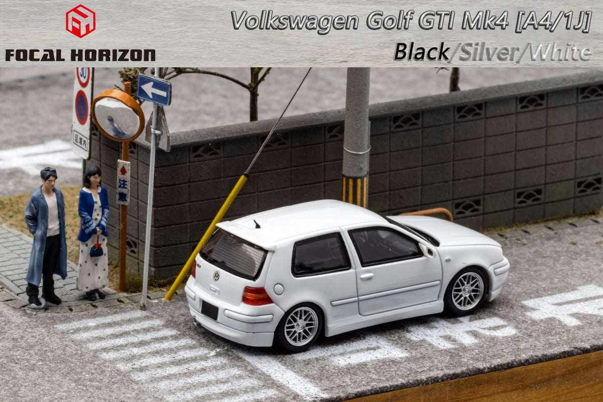 Focal Horizon 1/64 Volksagen Golf GTI MK4 in White