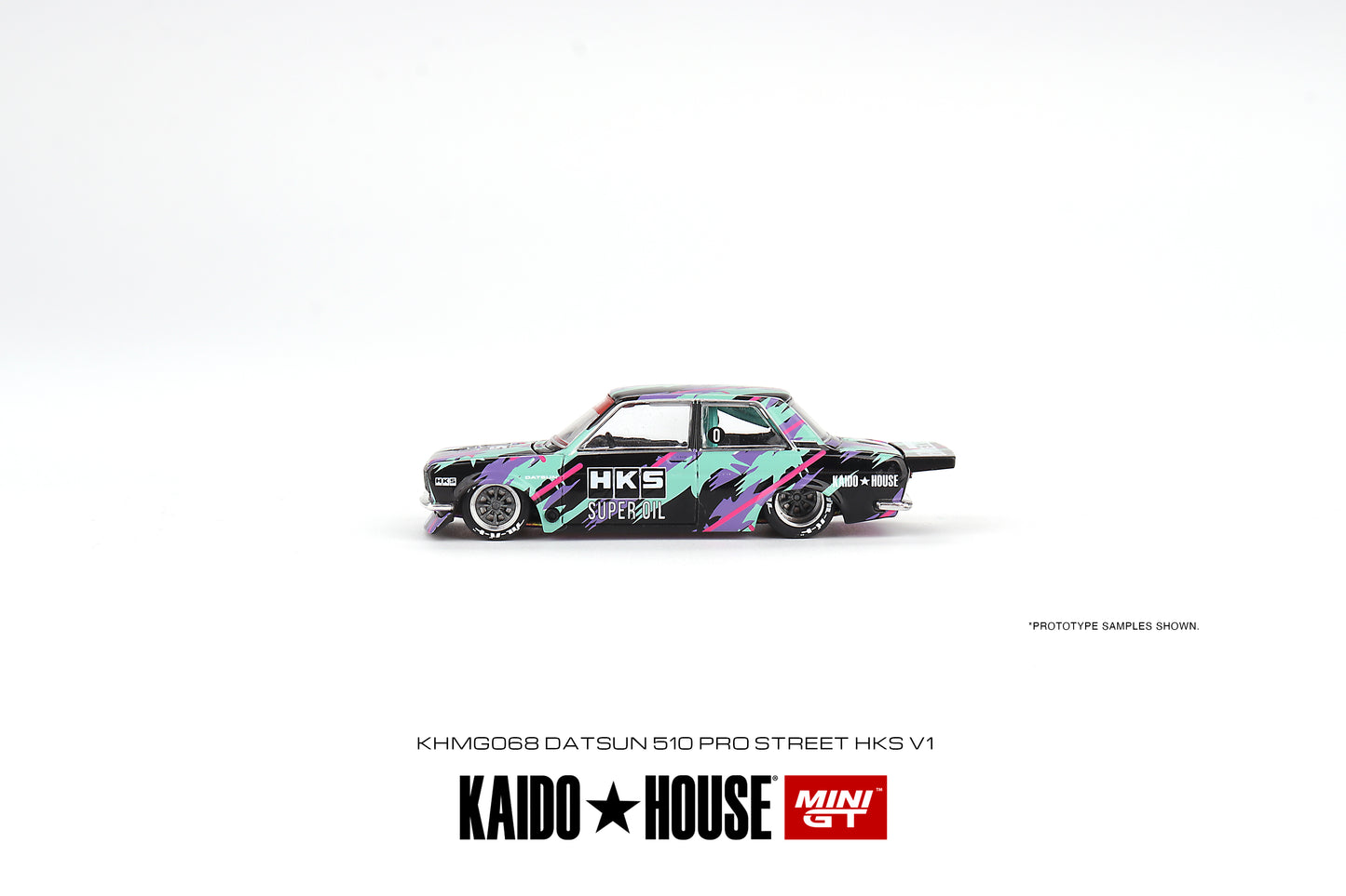 Mini GT x Kaido House Datsun 510 Pro Street HKS V1