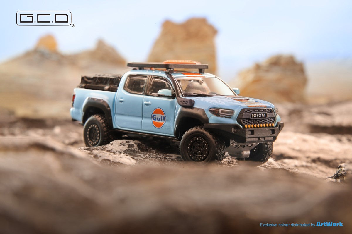 GCD 1/64 Toyota Tacoma TRD PRO Overland in Gulf Livery
