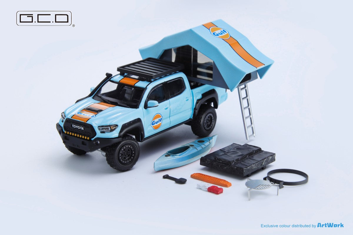 GCD 1/64 Toyota Tacoma TRD PRO Overland in Gulf Livery